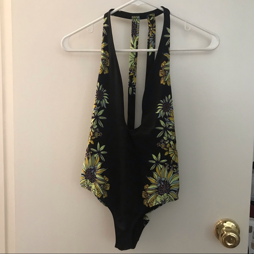 Sunflower low cut swimsuit
